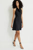 Halter Satin Mini Dress
