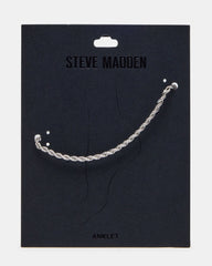 ROPE CHAIN ANKLET SILVER