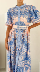 Vania Maxi Dress - Madeline Blue