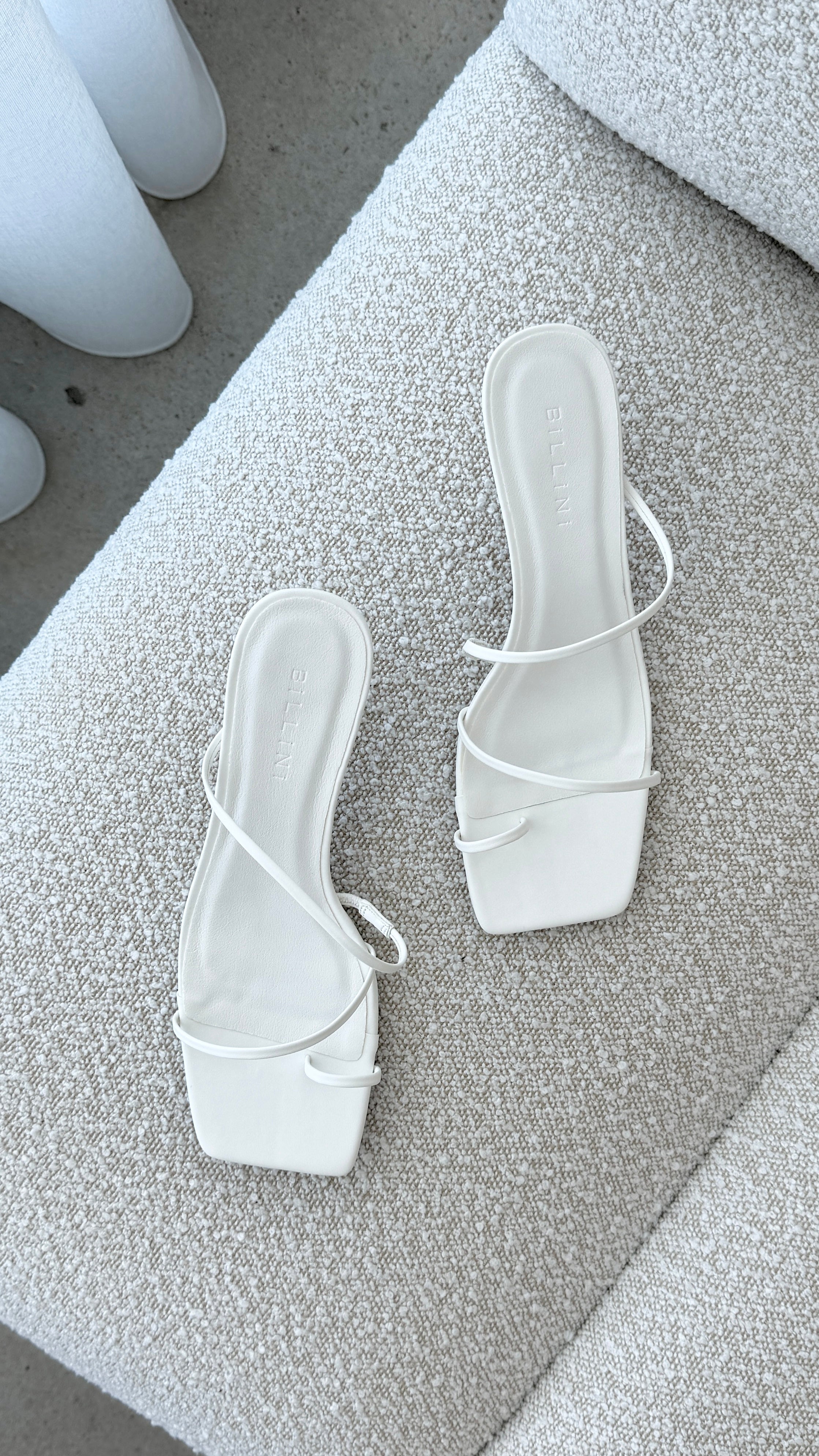 Mabel Heel - White