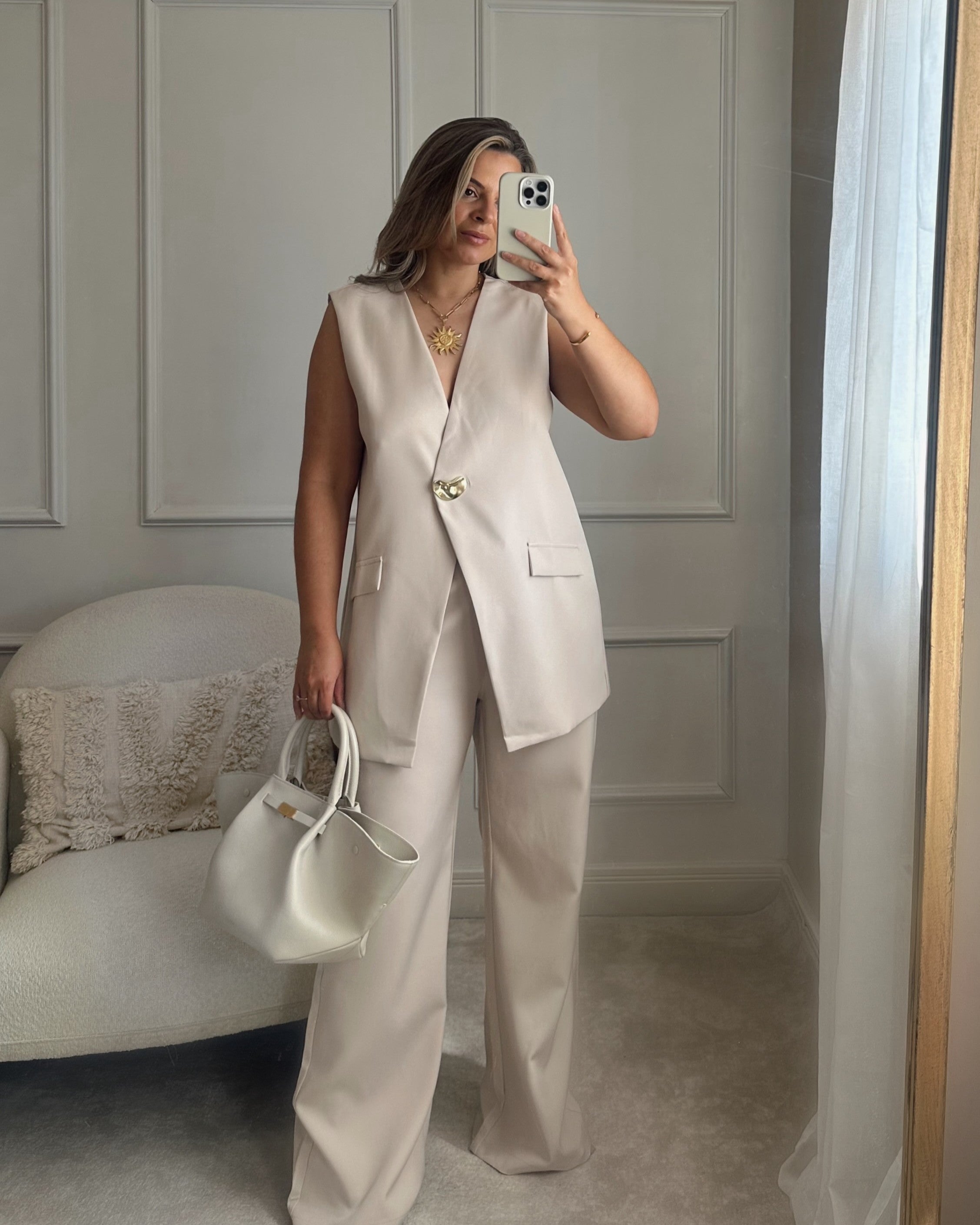 Alina Vest - Beige